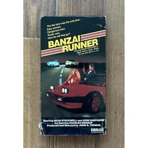Banzai Runner Beta 1987 Betamax